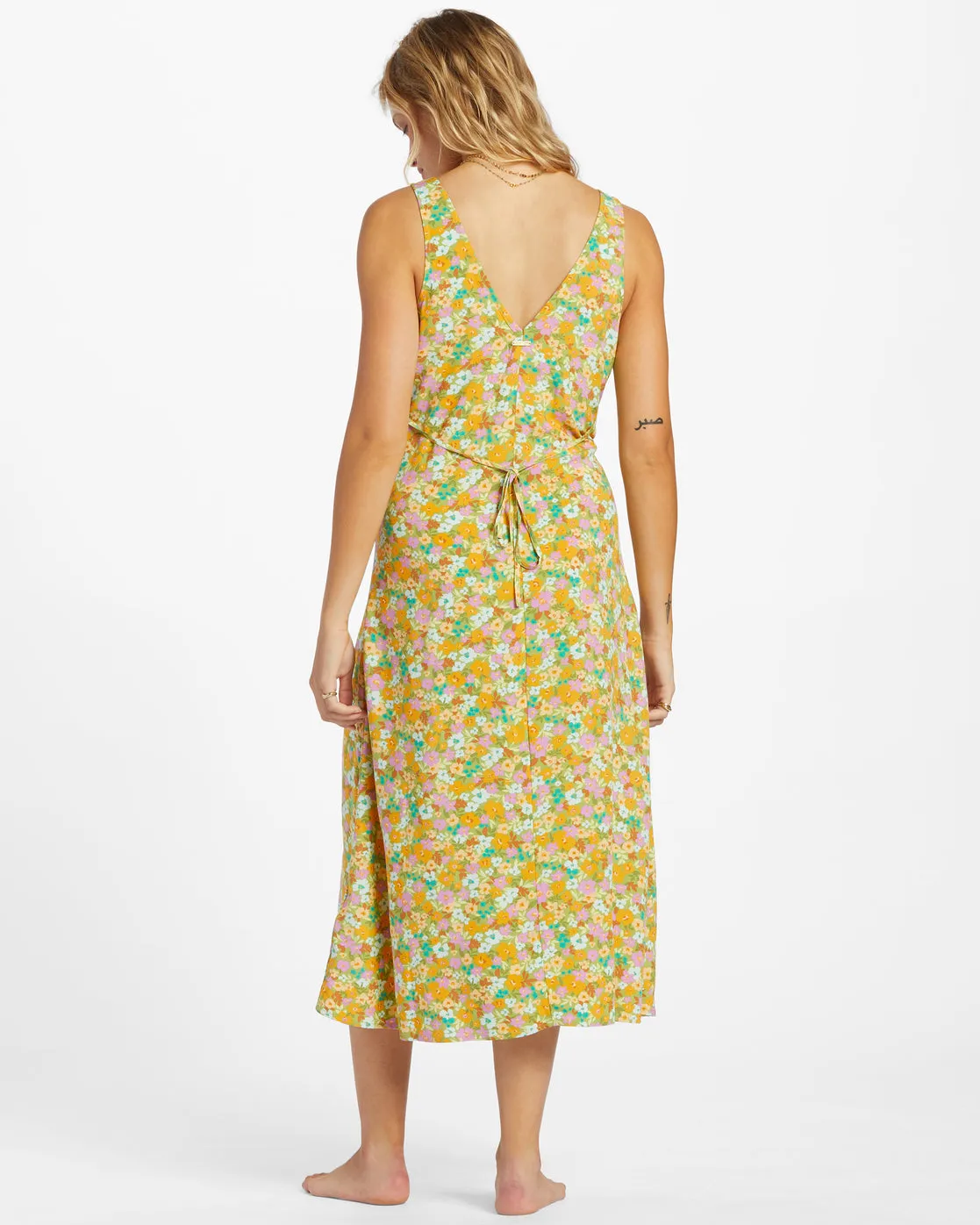 Feel The Love Midi Dress - Palm Green sold by Billabong product image thumbnail 3