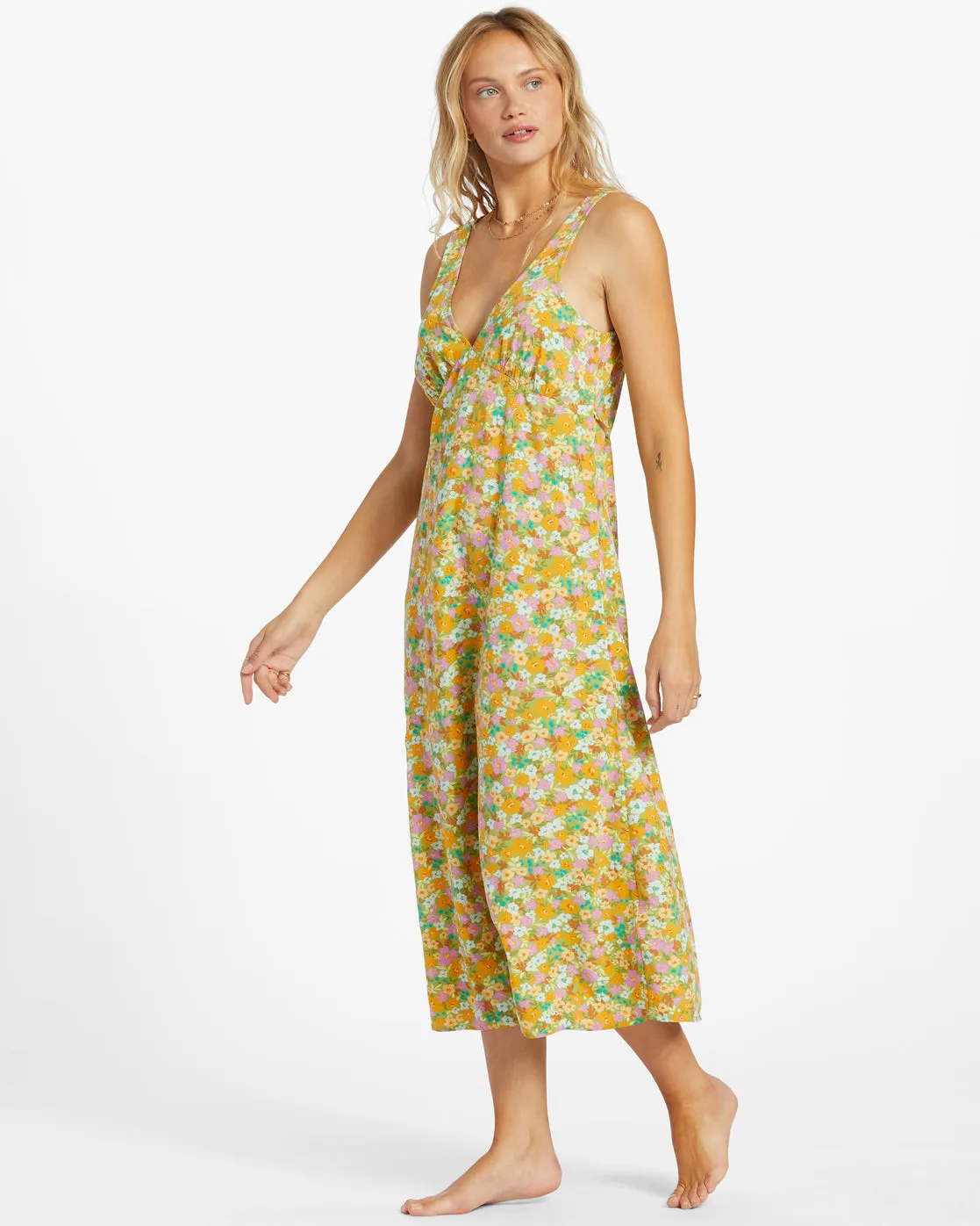 Feel The Love Midi Dress - Palm Green sold by Billabong product image thumbnail 2