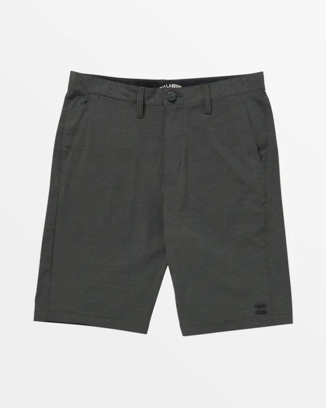 Crossfire 21" Hybrid Submersible Shorts - Asphalt sold by Billabong