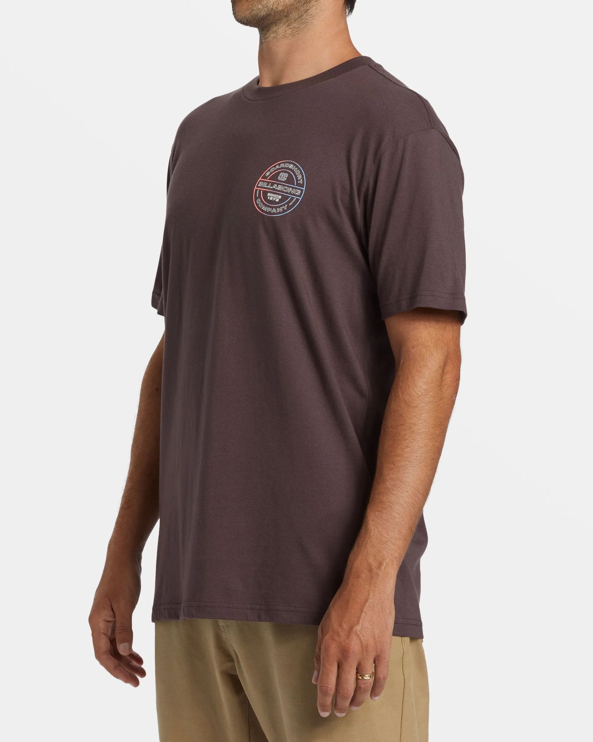 Rotor T-shirt - Plum sold by Billabong product image thumbnail 5