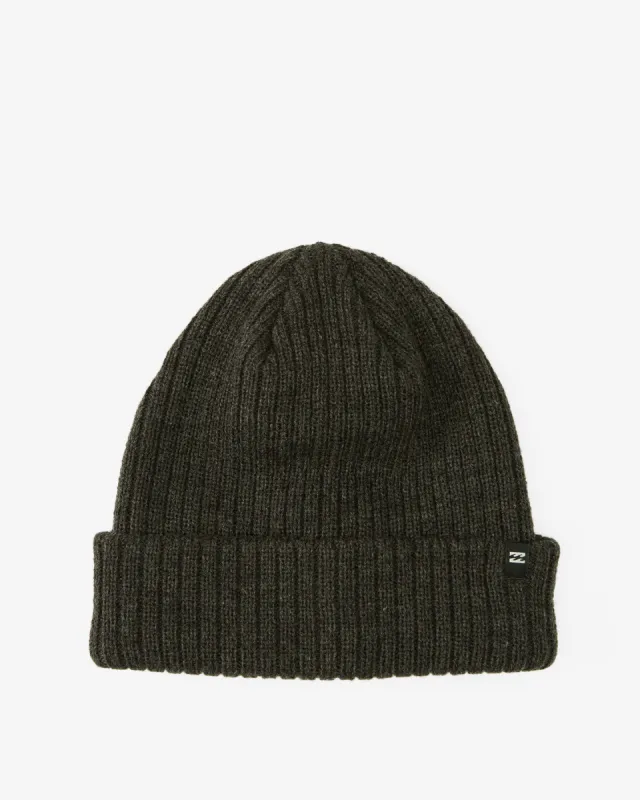 Arcade Beanie - Black Heather made by Billabong