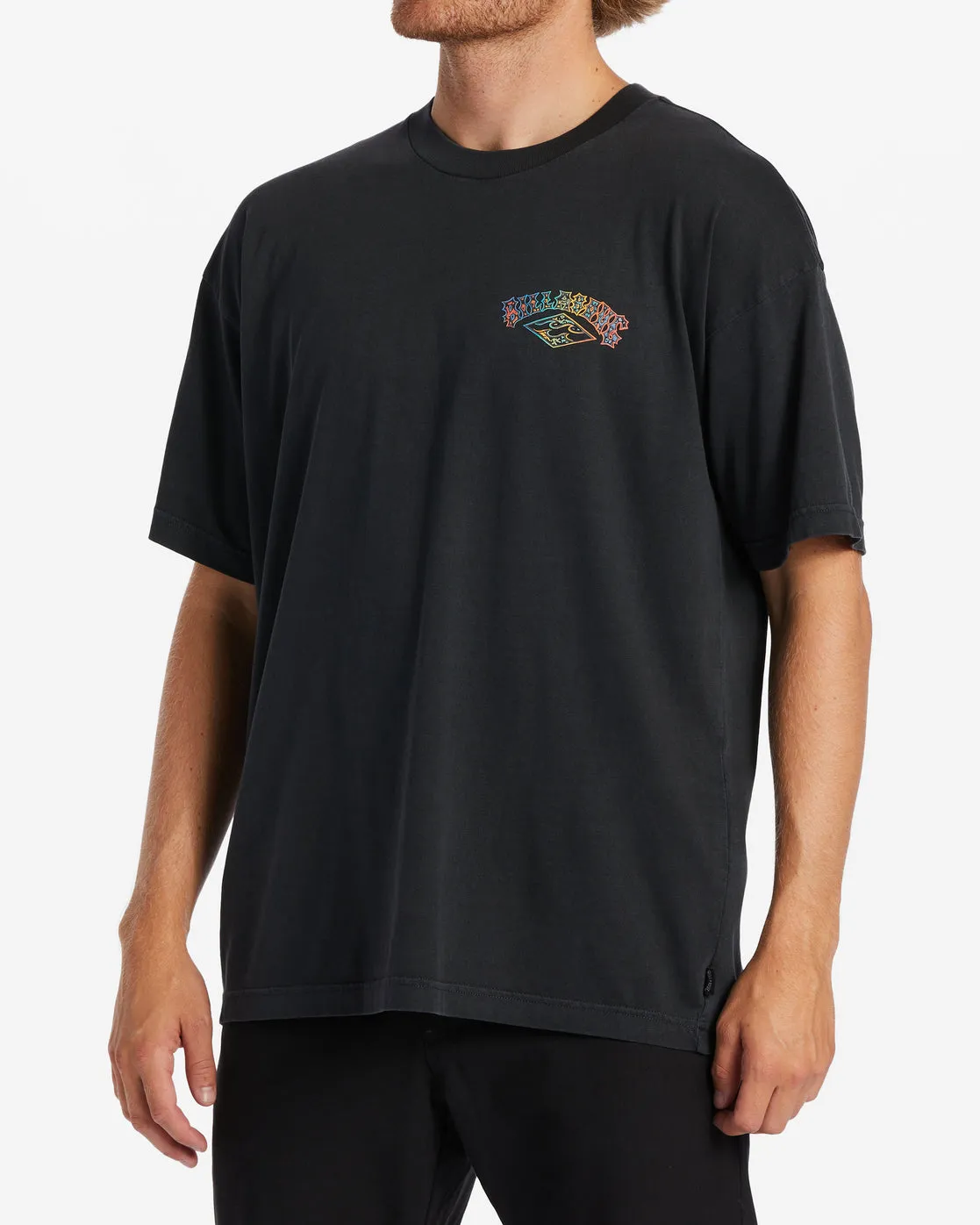 Arch Wave T-Shirt - Washed Black sold by Billabong product image thumbnail 3