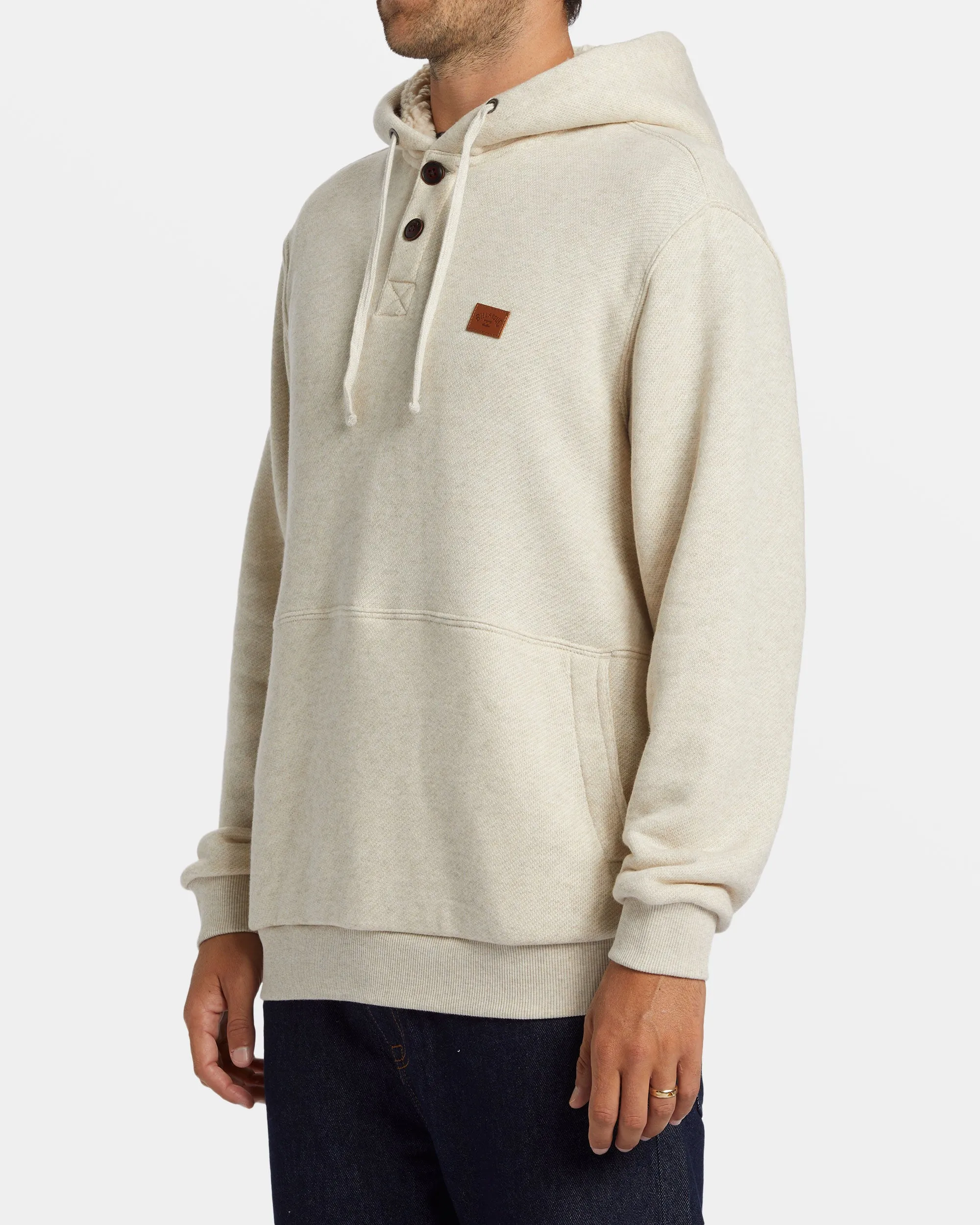 Hudson Hoodie - Oatmeal Heather sold by Billabong product image thumbnail 3