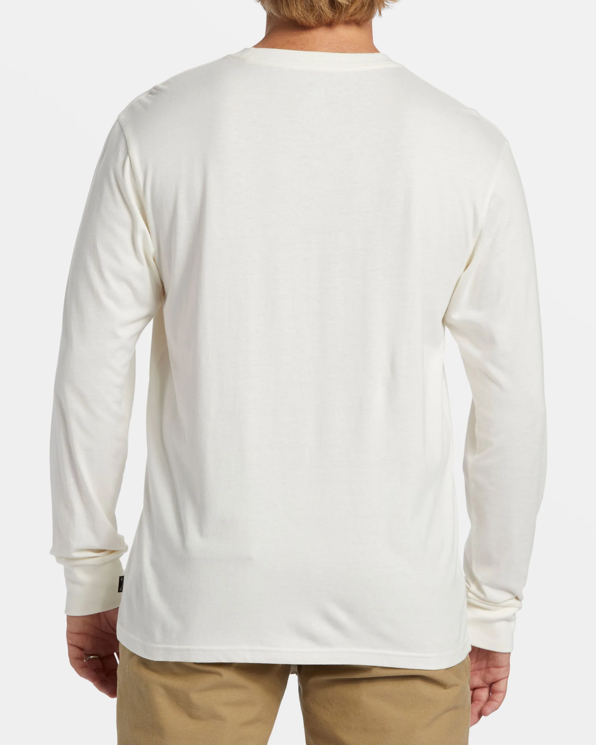 Crayon Wave Long Sleeve T-shirt - Off White sold by Billabong product image thumbnail 4