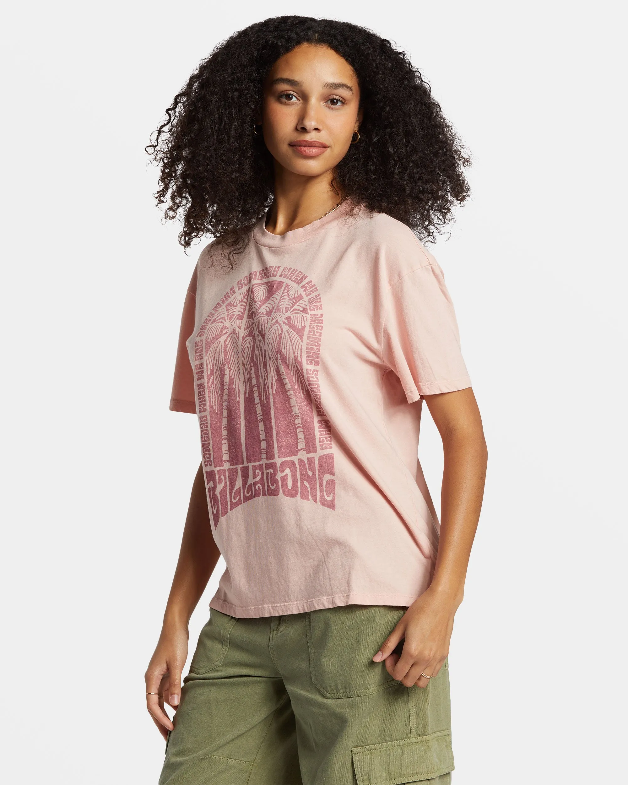 Someday Dreams T-Shirt - Dusty Peach sold by Billabong product image thumbnail 3