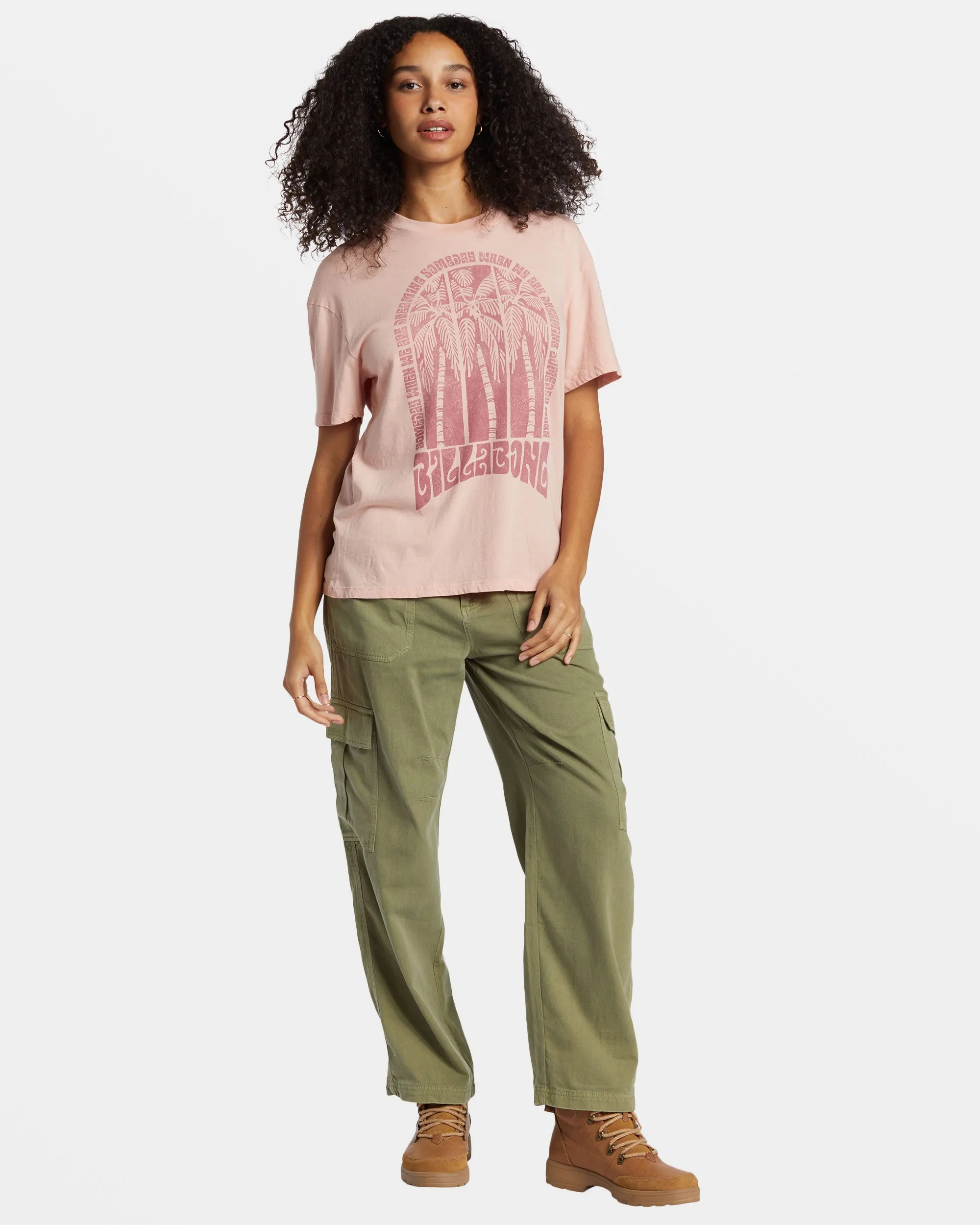 Someday Dreams T-Shirt - Dusty Peach sold by Billabong product image thumbnail 5