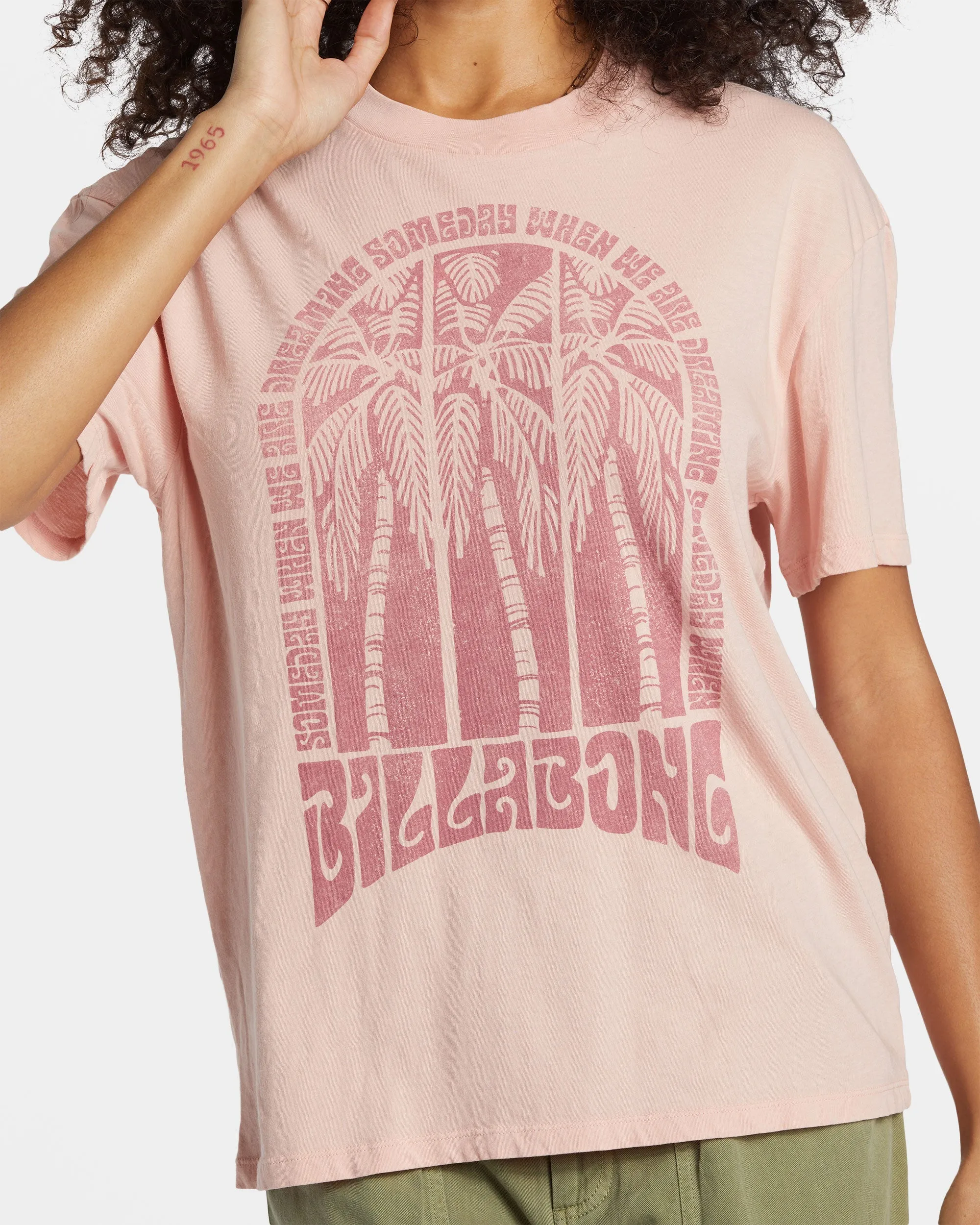 Someday Dreams T-Shirt - Dusty Peach sold by Billabong product image thumbnail 4