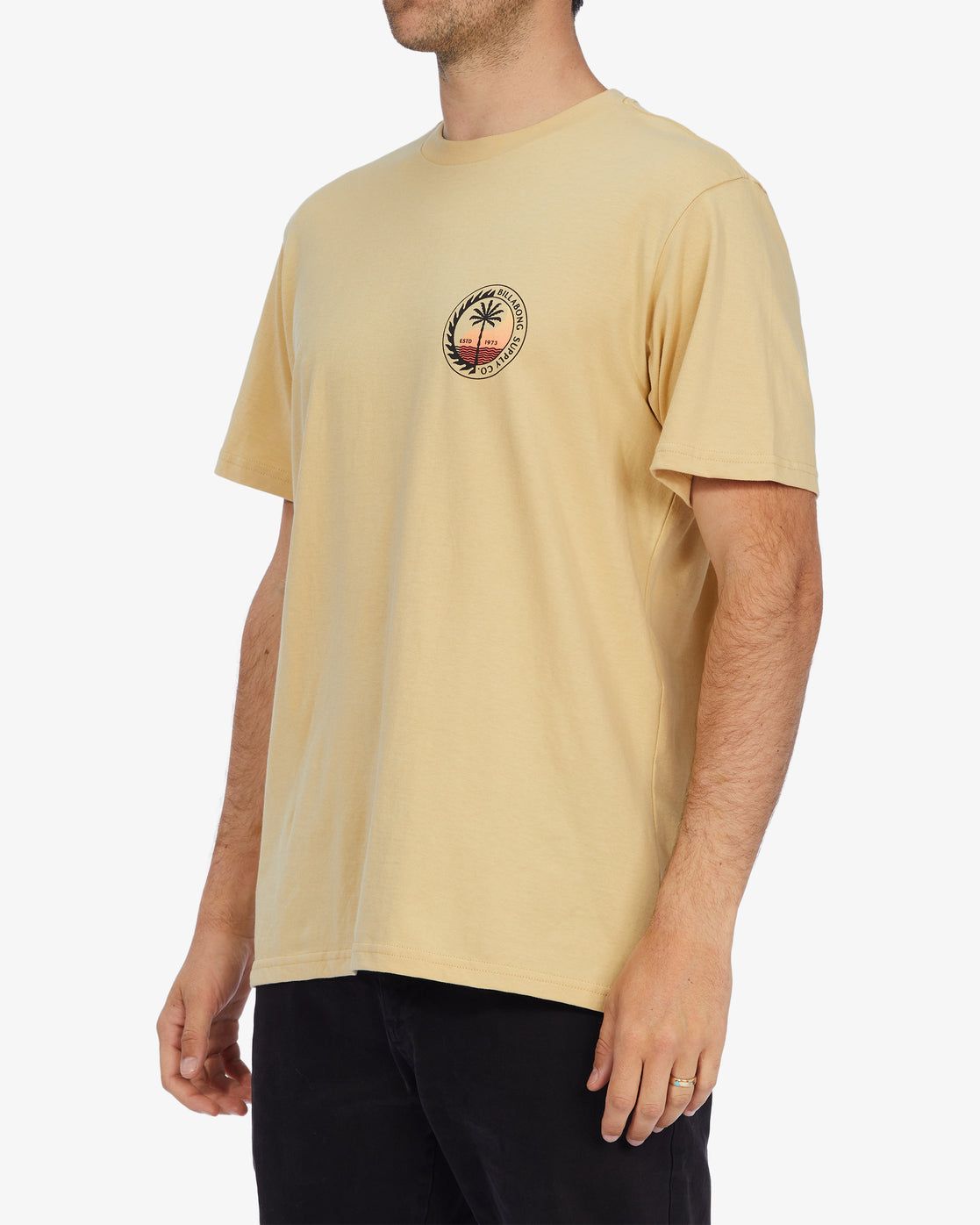 Transport Short Sleeve T-Shirt - Straw sold by Billabong product image thumbnail 4