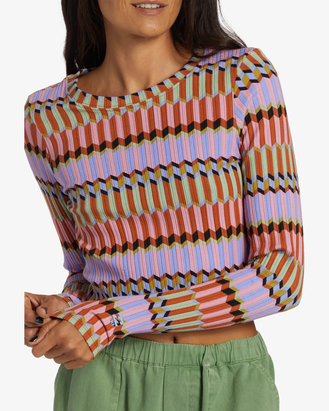 Dont Sweat It Top - Multi sold by Billabong product image thumbnail 4