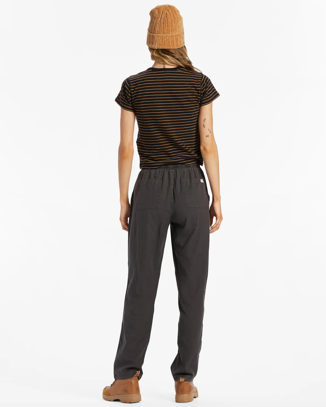 Beachy Keen Woven Pants - Off Black 1 sold by Billabong product image thumbnail 3