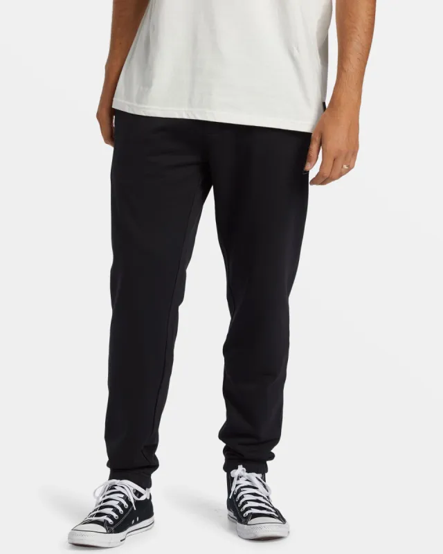 All Day Elastic Waist Sweatpants - Black/Black made by Billabong