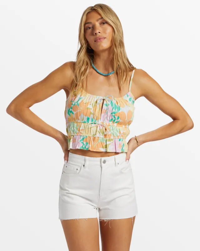 Sunkissed Cropped Cami Top - Multi sold by Billabong