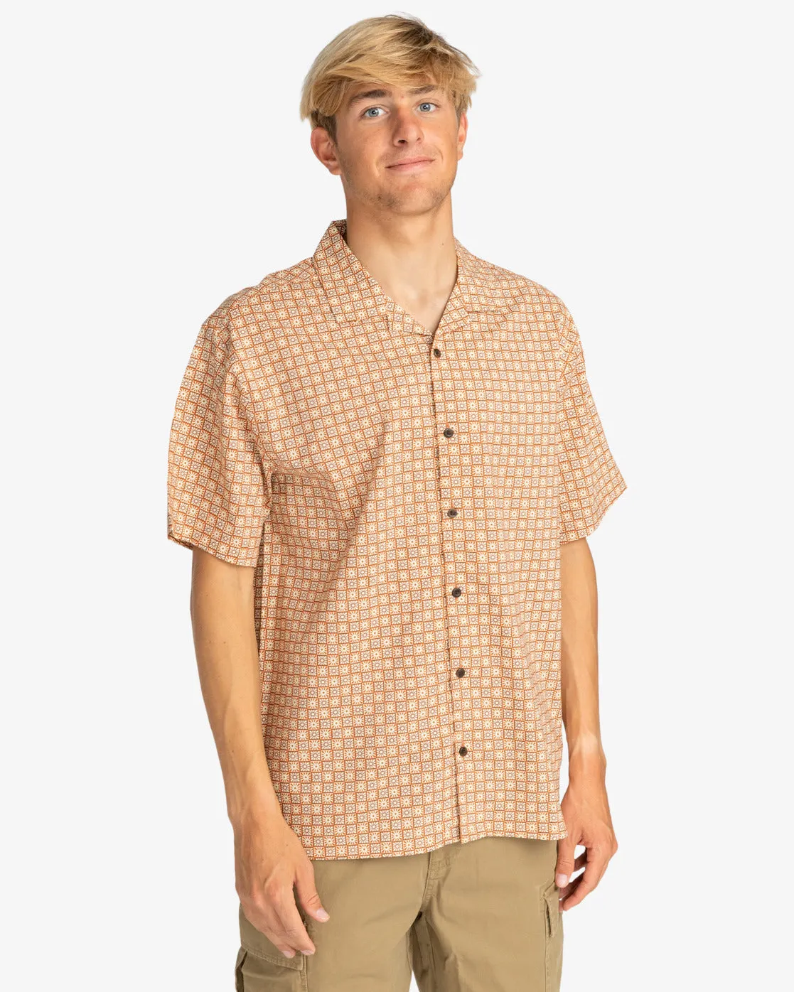 Sundays Vacay Short Sleeve Shirt - Mustard sold by Billabong product image thumbnail 5