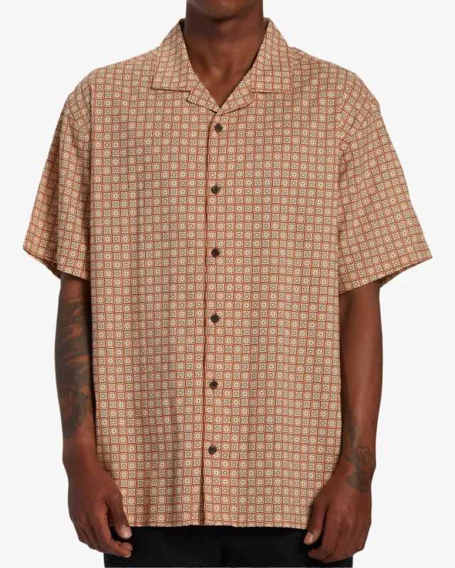 Sundays Vacay Short Sleeve Shirt - Mustard sold by Billabong