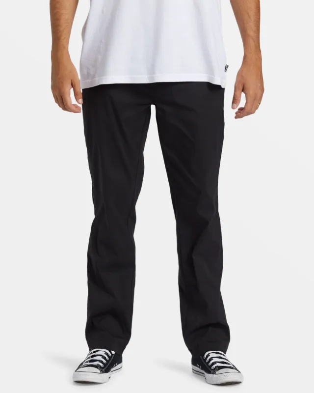 A/Div Surftrek Plus Pants - Black sold by Billabong