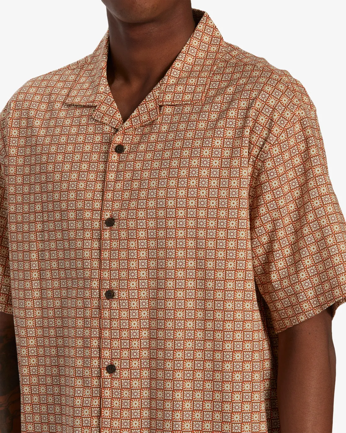 Sundays Vacay Short Sleeve Shirt - Mustard sold by Billabong product image thumbnail 3