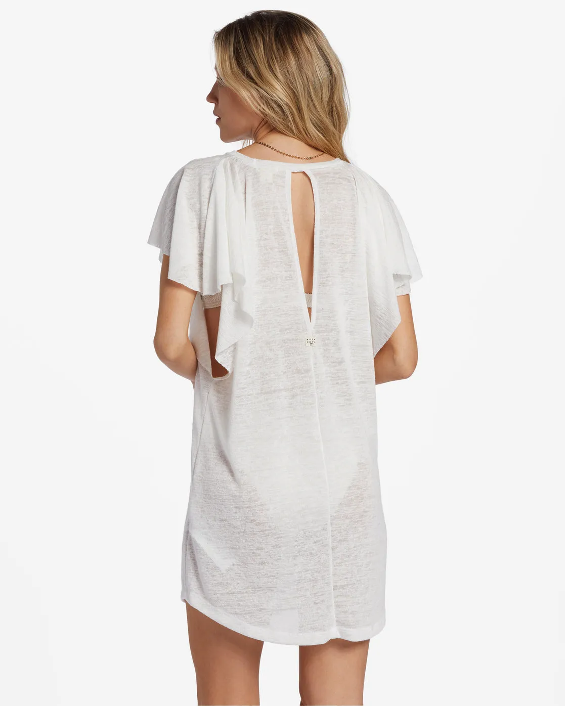 Out For Waves Cover-Up Dress - Salt Crystal 2 sold by Billabong product image thumbnail 3