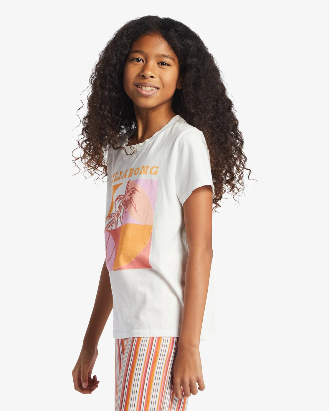 Girls Rad Palms T-Shirt - Salt Crystal sold by Billabong product image thumbnail 2