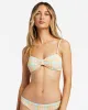 Check Please Bandeau Bikini Top - Multi sold by Billabong