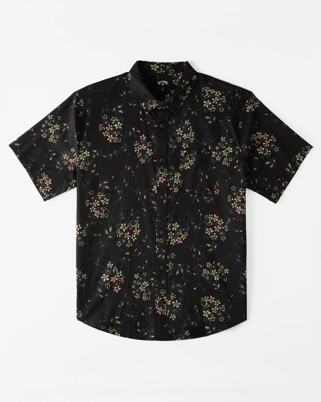 Sundays Mini Short Sleeve Shirt - Asphalt sold by Billabong product image thumbnail 5