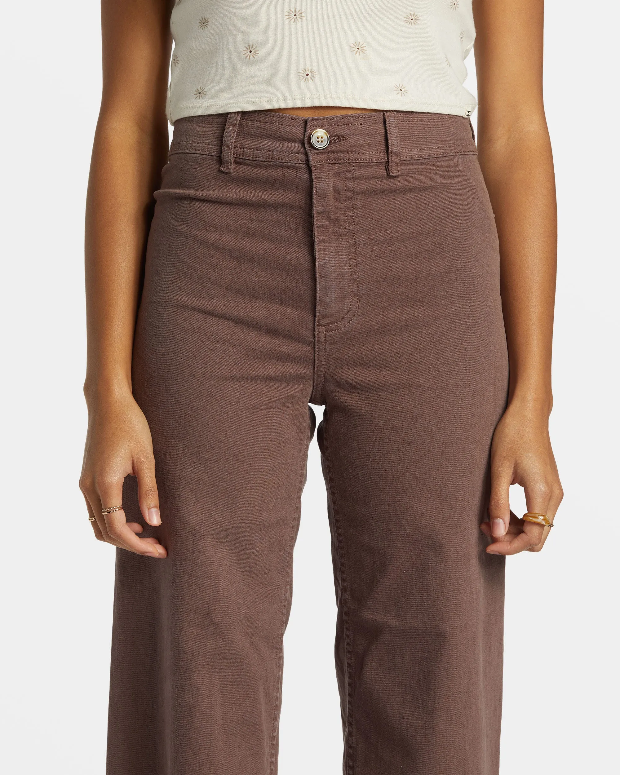 Free Fall High-Waist Pants - Kona sold by Billabong product image thumbnail 5