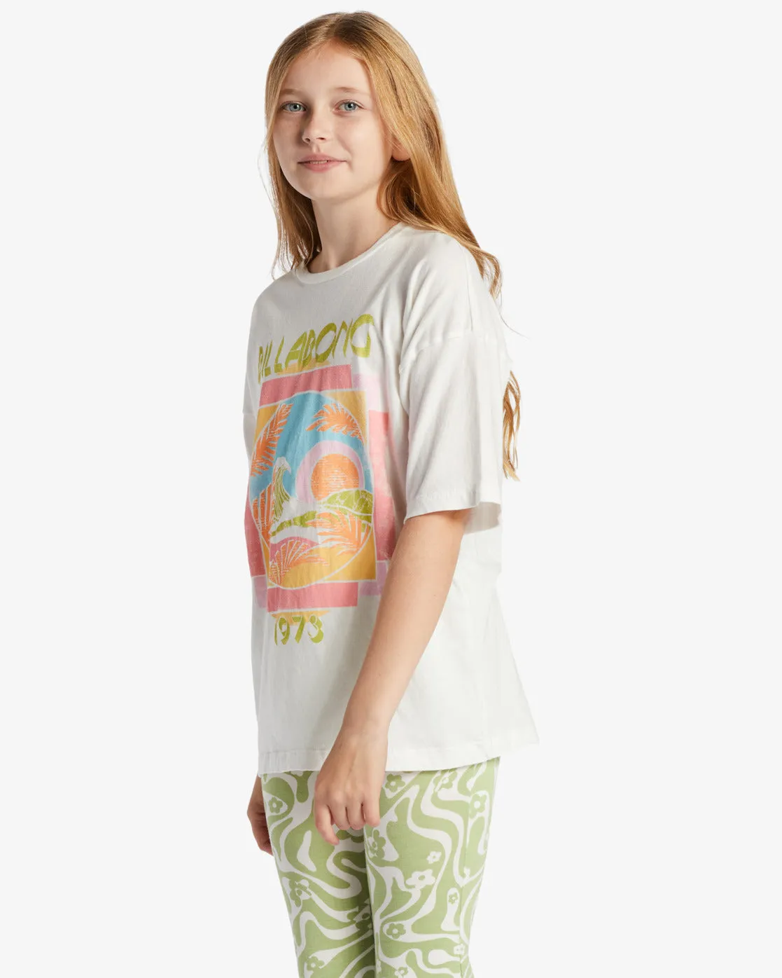 Girls Under The Palms T-Shirt - Salt Crystal sold by Billabong product image thumbnail 2