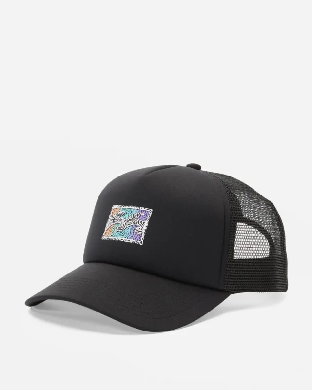Podium Trucker Hat - Stealth made by Billabong