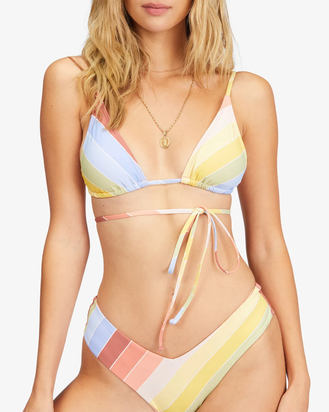 Brighter Daze Slide Tall Triangle Bikini Top - Multi sold by Billabong product image thumbnail 5