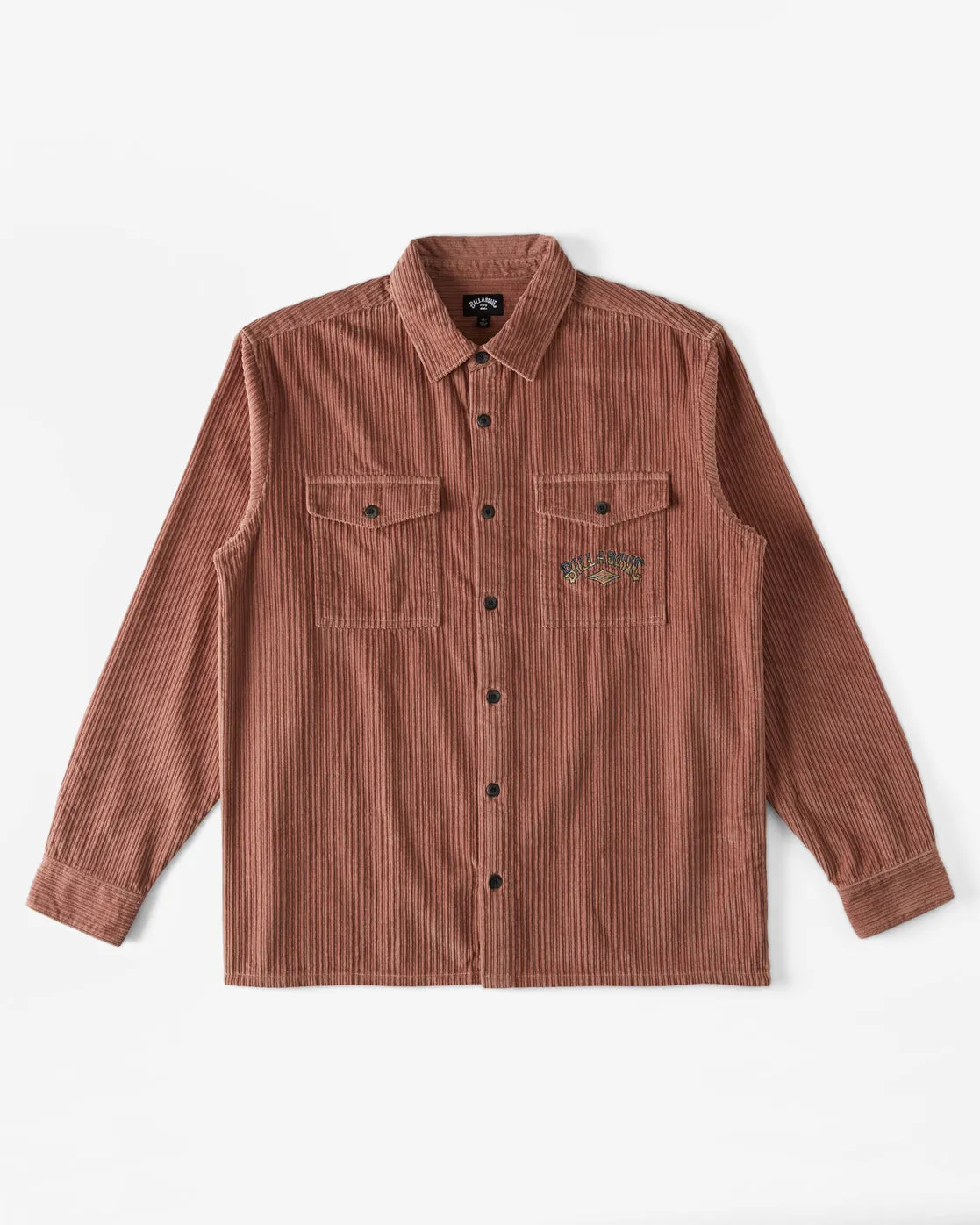 Bong Days Long Sleeve Cord Shirt - Rosewood sold by Billabong product image thumbnail 5