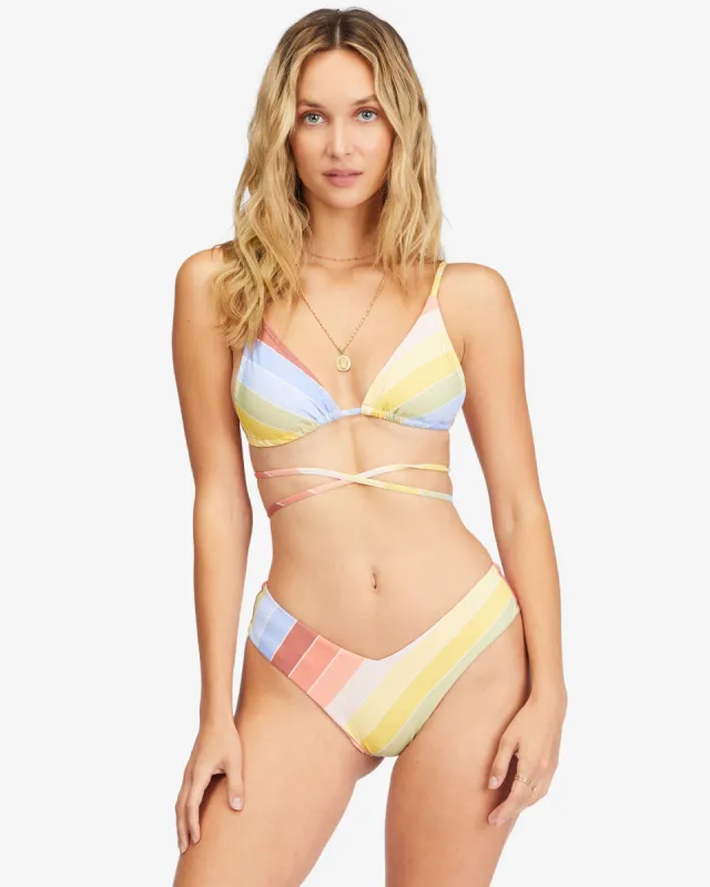 Brighter Daze Slide Tall Triangle Bikini Top - Multi sold by Billabong