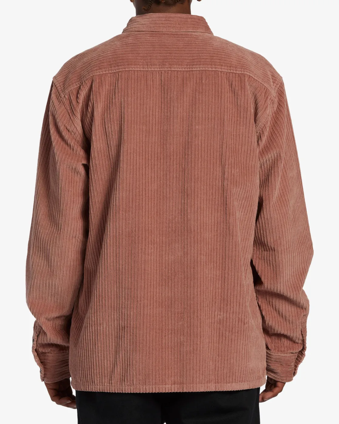 Bong Days Long Sleeve Cord Shirt - Rosewood sold by Billabong product image thumbnail 3