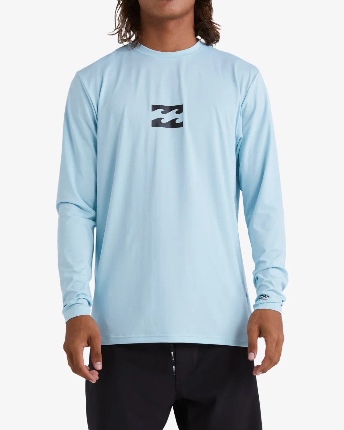 All Day Wave Loose Fit Long Sleeve Surf Tee - Coastal sold by Billabong