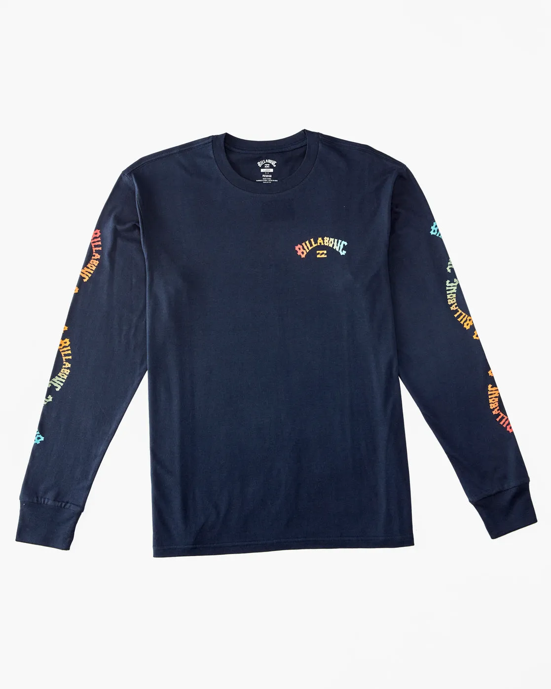 Boys Snaking Arches Long Sleeve T-Shirt - Navy sold by Billabong