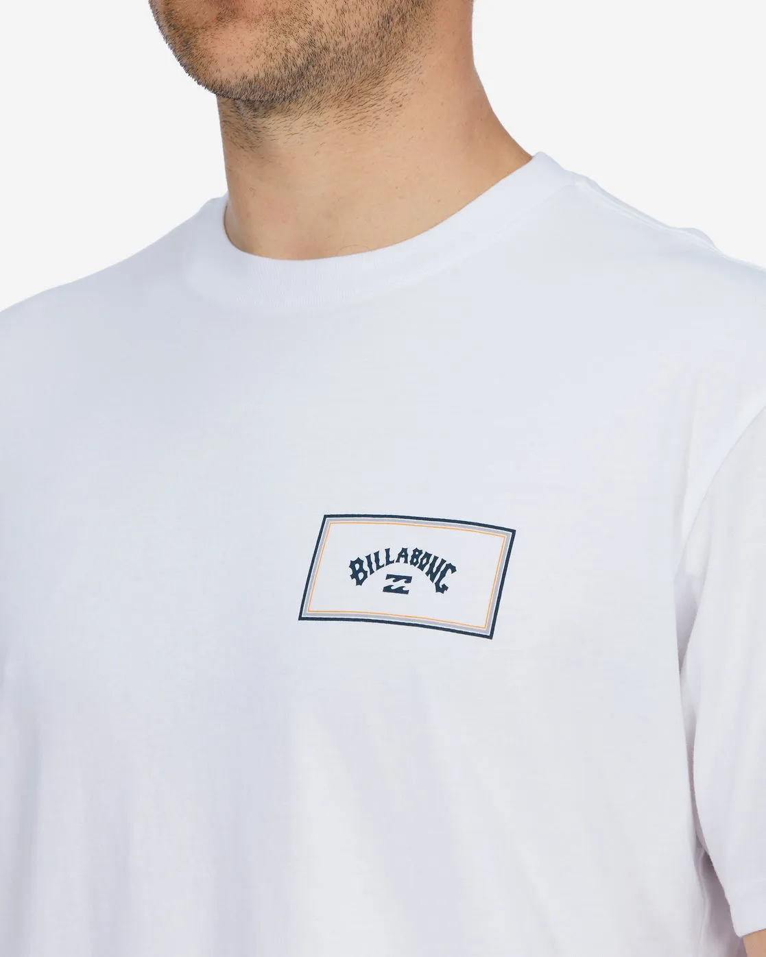 Arch Block Short Sleeve T-Shirt - White sold by Billabong product image thumbnail 5
