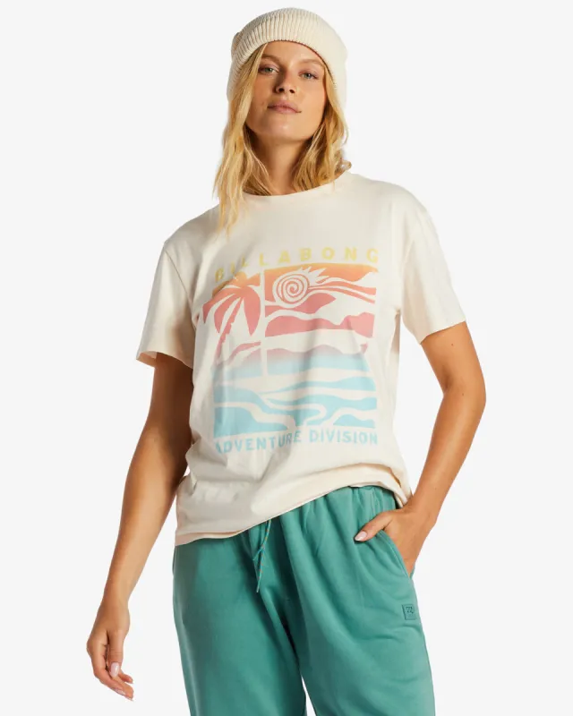 A/Div T-Shirt - White Cap sold by Billabong