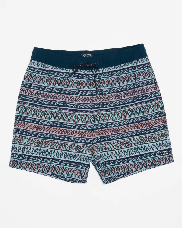 Sundays Layback 17" Swim Trunks - Minty sold by Billabong