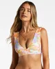 Paradise Cove Plunge Bikini Top - Multi sold by Billabong