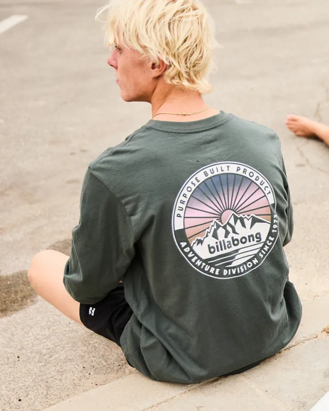 Rockies Long Sleeve T-shirt - Slate Green sold by Billabong