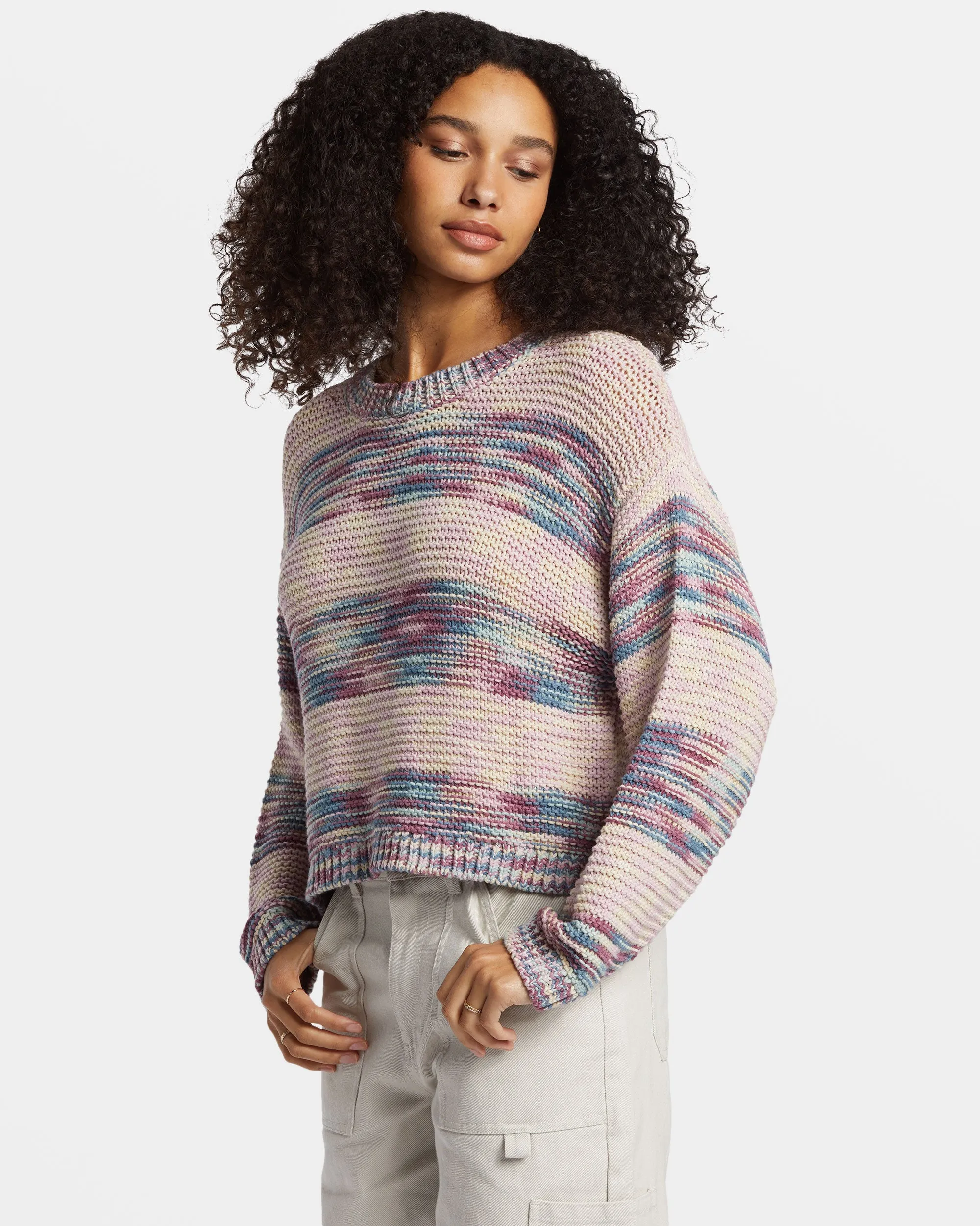 Fade Out Pullover Sweater - Blue Shadow sold by Billabong product image thumbnail 4