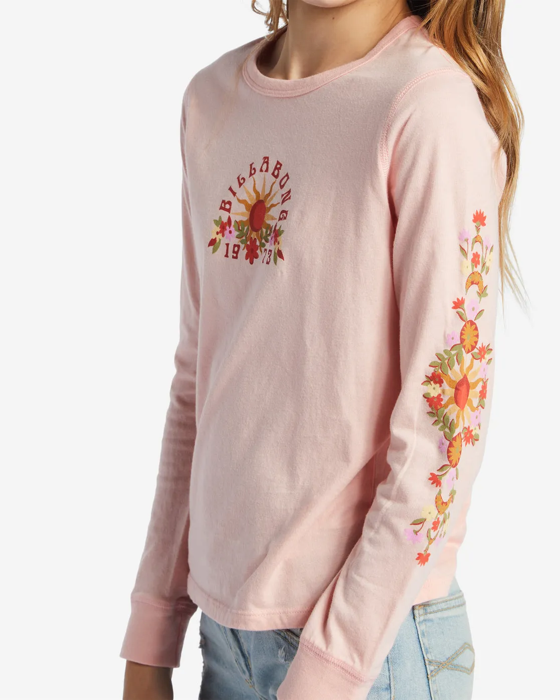 Girls Wild Flowers Bloom T-Shirt - Soft Blush sold by Billabong product image thumbnail 4
