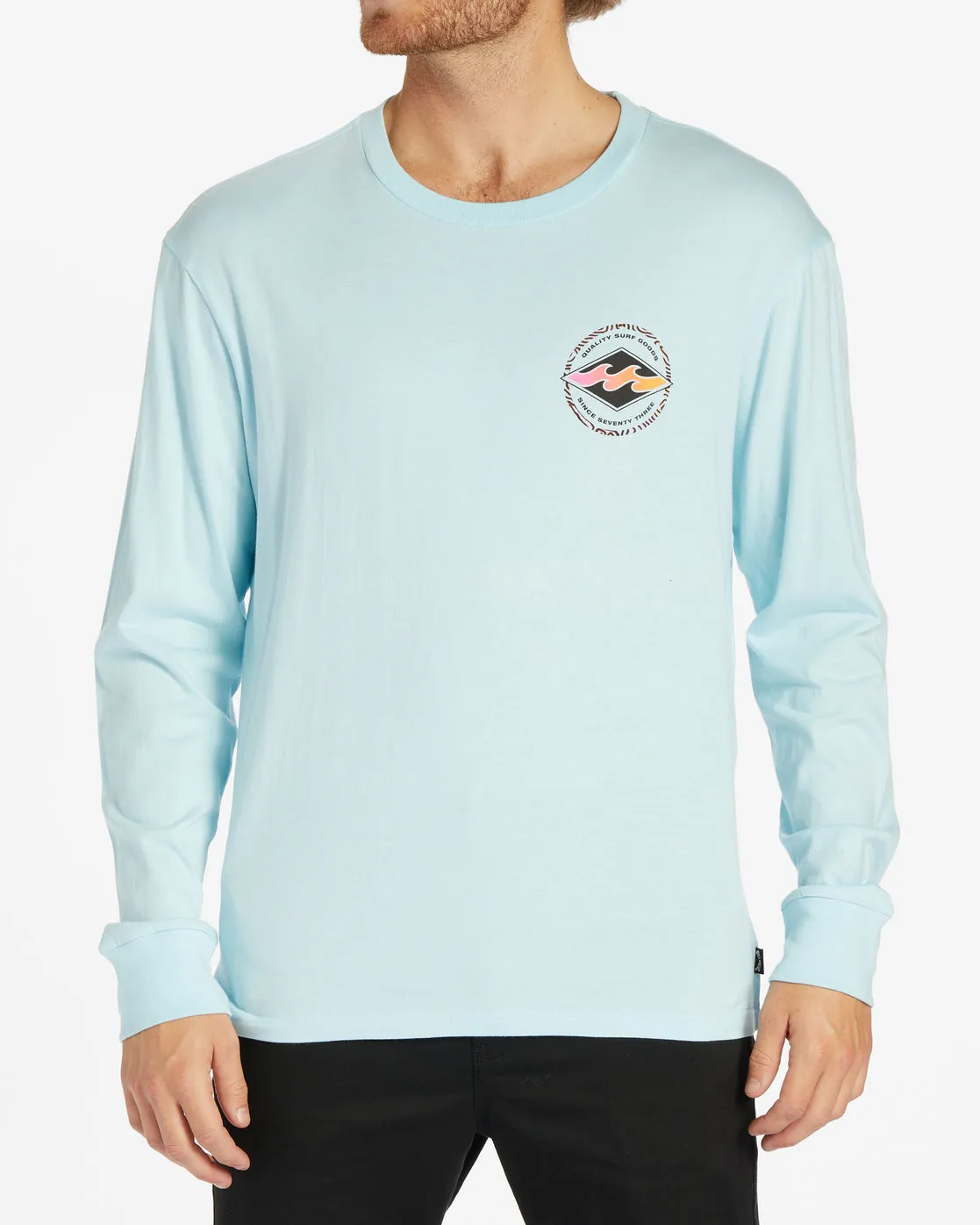 Rotor Diamond Long Sleeve T-Shirt - Coastal Blue sold by Billabong product image thumbnail 2