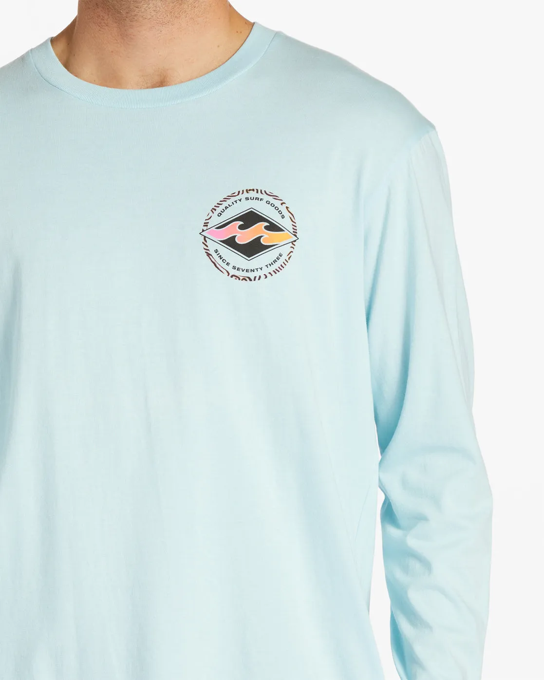 Rotor Diamond Long Sleeve T-Shirt - Coastal Blue sold by Billabong product image thumbnail 4