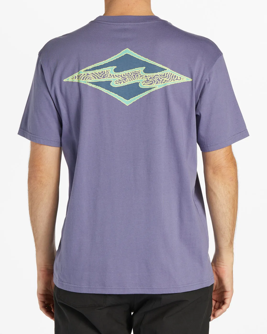 Crayon Wave Short Sleeve T-Shirt - Dusty Grape sold by Billabong product image thumbnail 4