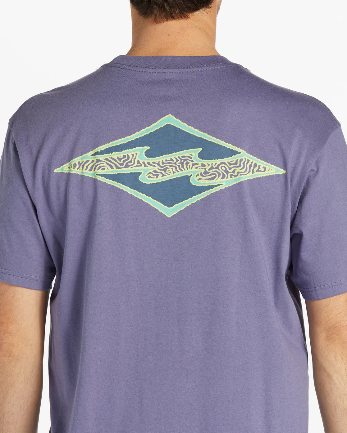 Crayon Wave Short Sleeve T-Shirt - Dusty Grape sold by Billabong product image thumbnail 5