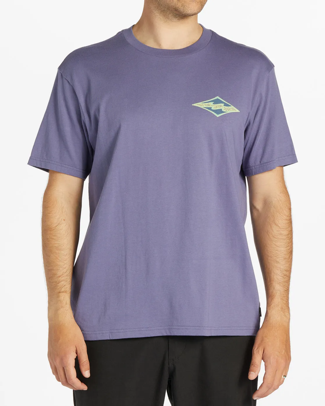 Crayon Wave Short Sleeve T-Shirt - Dusty Grape sold by Billabong product image thumbnail 2