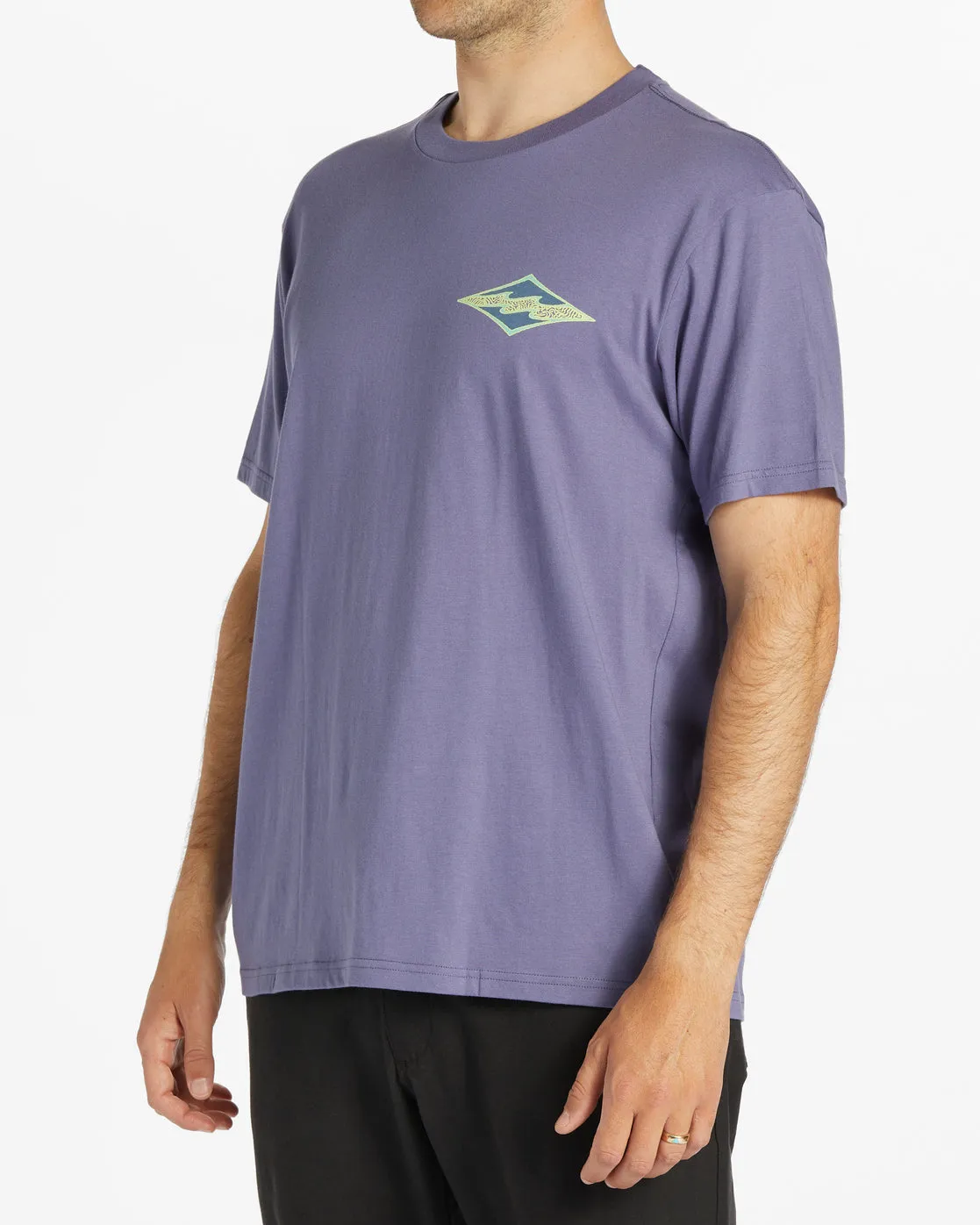 Crayon Wave Short Sleeve T-Shirt - Dusty Grape sold by Billabong product image thumbnail 3