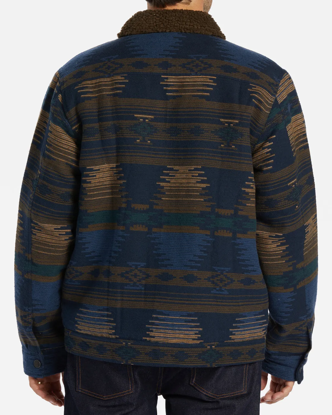 Barlow Sherpa Lined Jacket - Navy sold by Billabong product image thumbnail 3