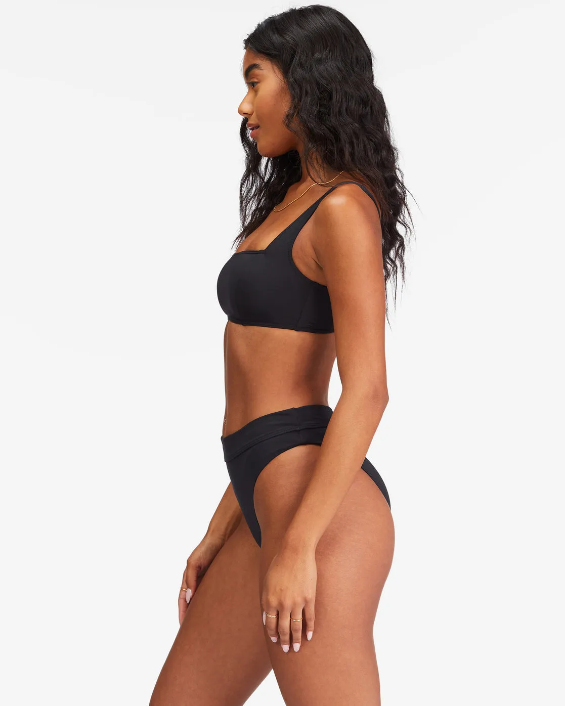 Sol Searcher Maui Rider Bikini Bottoms - Black Pebble sold by Billabong product image thumbnail 5