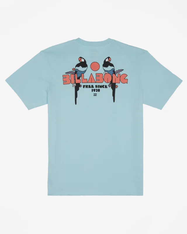 Boys Lounge Short Sleeve T-Shirt - Coastal sold by Billabong