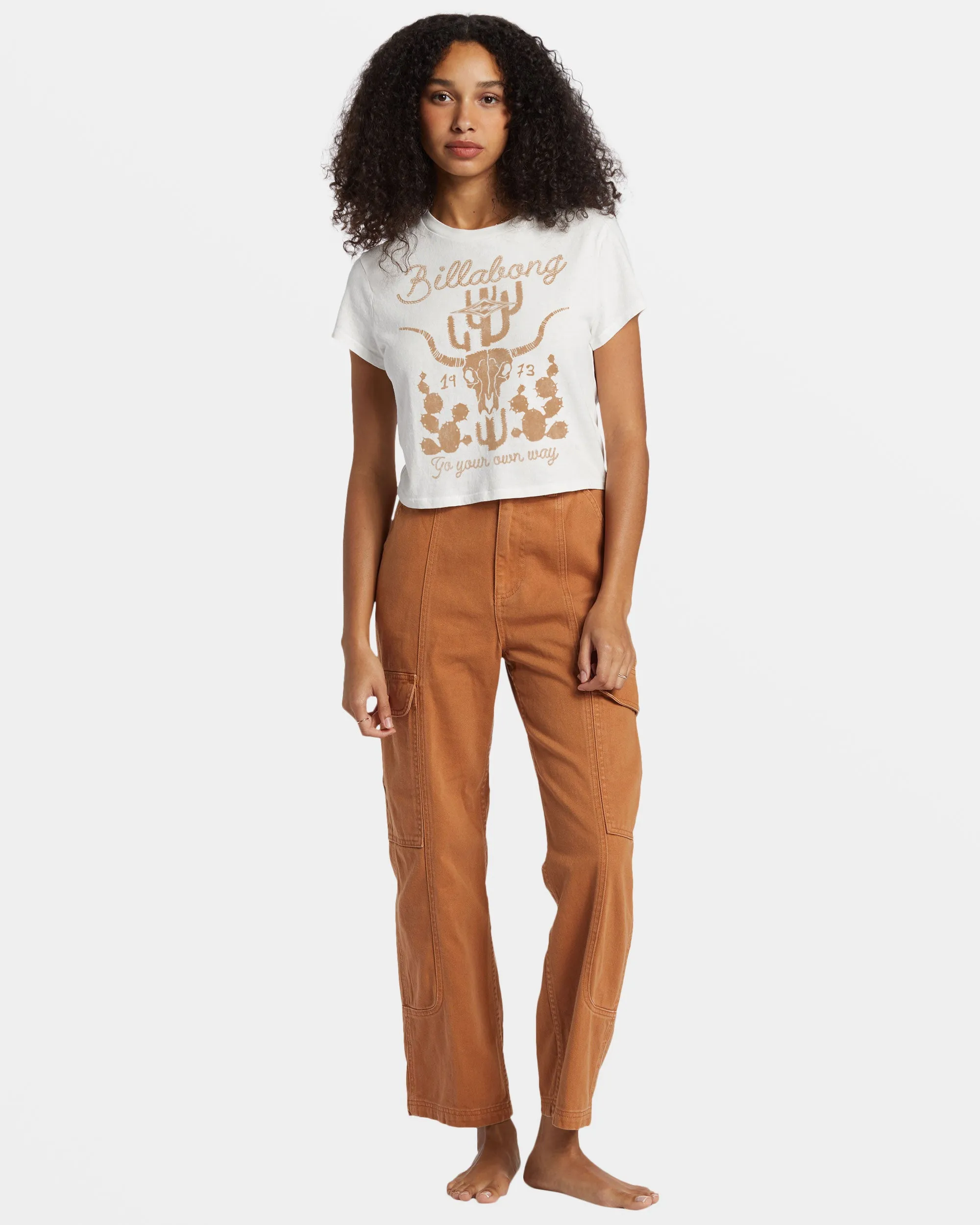 Go Your Own Way T-Shirt - Salt Crystal sold by Billabong product image thumbnail 5